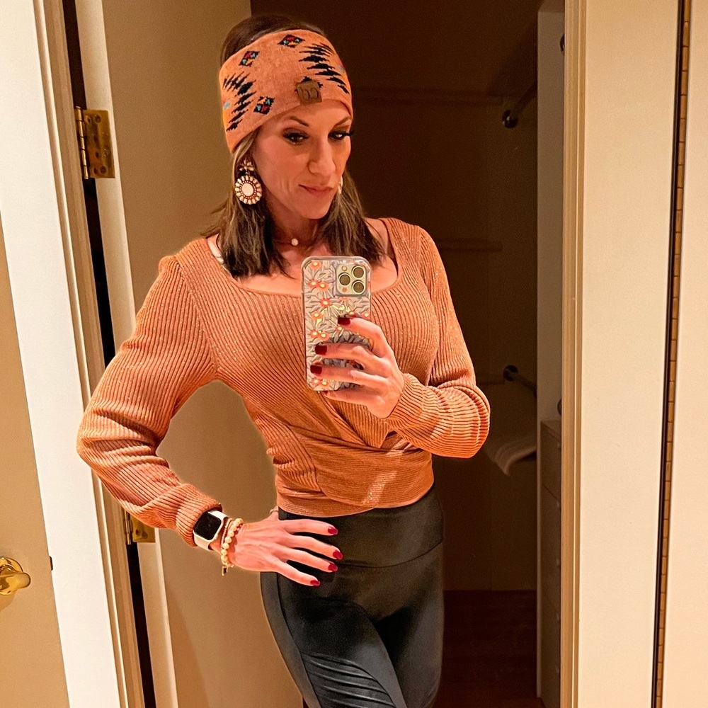 majorelle shimmery top - medium